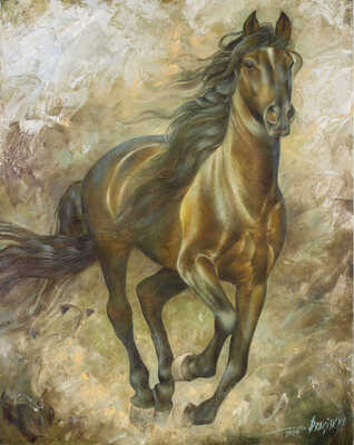 Брагинский Артур. Бегущая лошадь